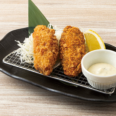 カキフライ　2個/メヒカリの唐揚げ　各