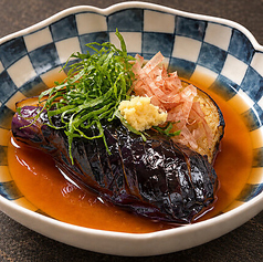 揚げ茄子の出汁浸し