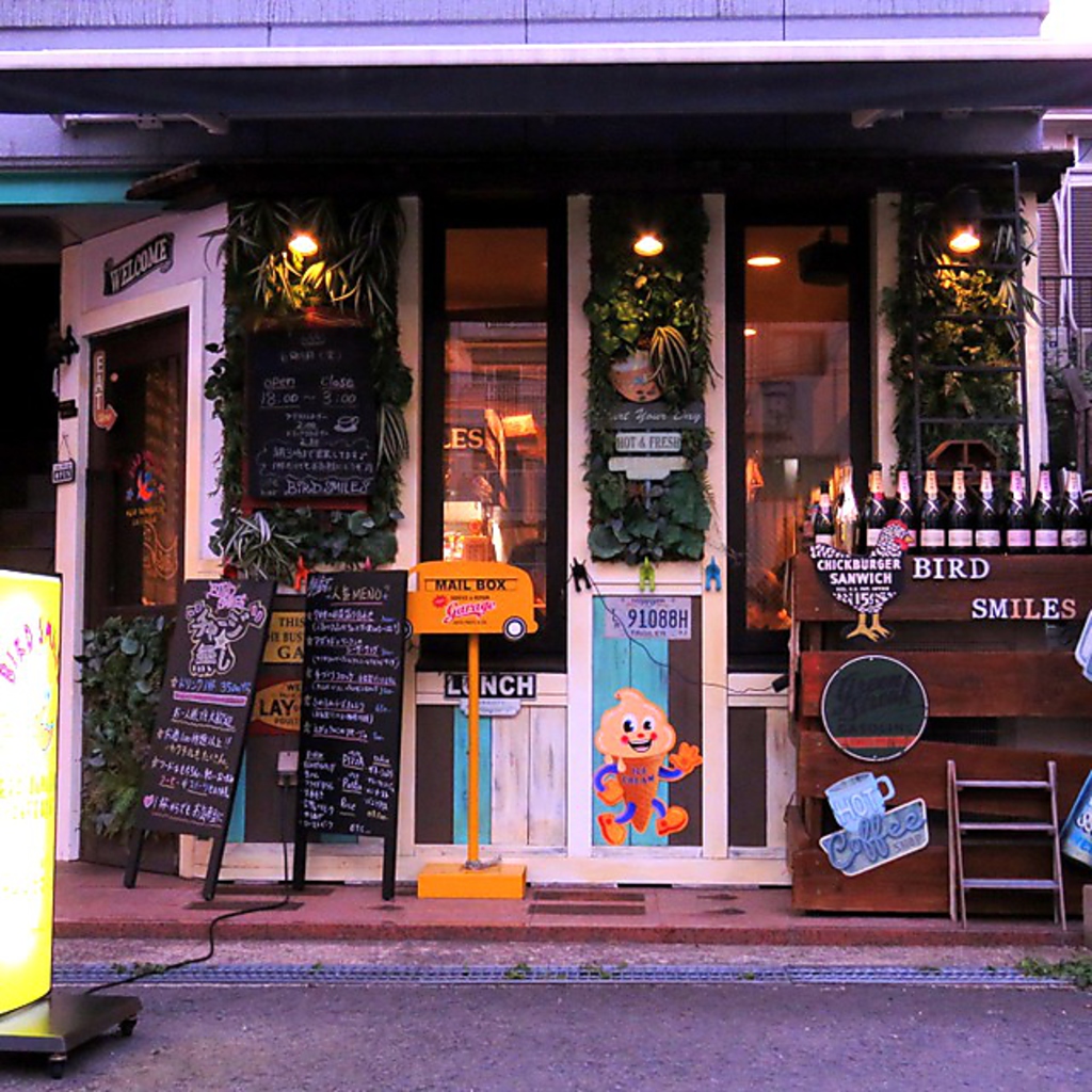 お洒落な外観が目印！中に入ると内装もさらにお洒落♪