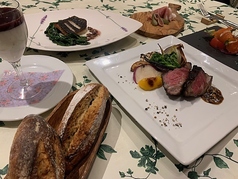 レストランカズラべのコース写真