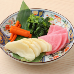 漬物盛り合わせ