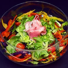 あぐーハムのサラダ