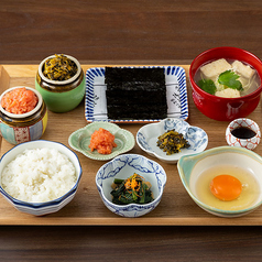糸島産たまご朝定食