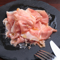 料理メニュー写真&nbsp;究極のくちどけ薄い生ハム(25g)