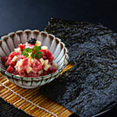 和牛タルタル手巻き