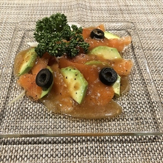 ◆サーモンとアボカドのカルパッチョ