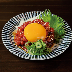 さくらユッケ(馬肉のユッケ)