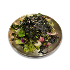 韓国海苔とごま油サラダ