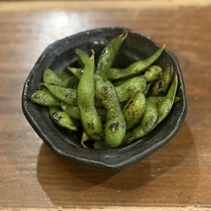 付き出しおかわり焼き枝豆