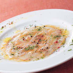 本日の鮮魚のカルパッチョ