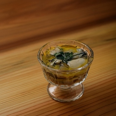 生牡蠣のレモンソース