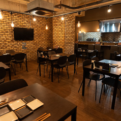 炭火焼き　花火の雰囲気2