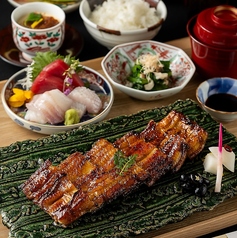 鰻蒲焼き御膳 [六貫]