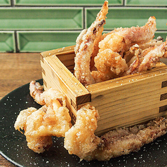 イカゲソの唐揚げ