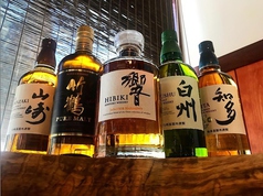 厳選されたウイスキーが多数ご用意