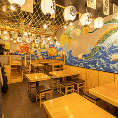 和を感じる自慢の空間は赤ちゃん連れ・お子様連れのお客様でもご安心してご利用頂けます♪ゆったりと静かな空間をご希望のお客様にはテーブル個室もご用意しておりますのでご希望がございましたら、お気軽にお問い合わせください♪