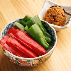 鶏味噌ピーマン