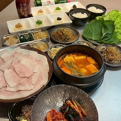 韓国酒場 ゆずり葉のコース写真