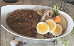 飯能産鹿肉のキーマカレー