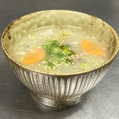 新定番!〆のひとくち テールスープ