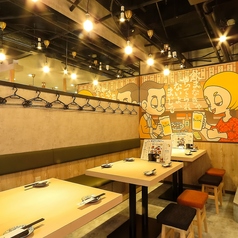 昔ながらのレトロな大衆酒場の風情を残しつつ、現代のお洒落でモダンな雰囲気が融合したネオ大衆居酒屋♪【焼鳥/焼き鳥/居酒屋/餃子/焼売/飲み放題/肉/女子会/天文館/大衆酒場/サク飲み/昼飲み/ハイボール】