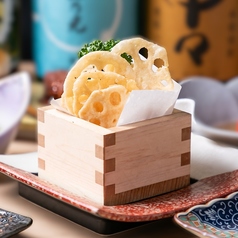 パリパリ蓮根チップ