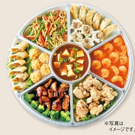 オードブルや単品アラカルトなど多彩な料理が予約可能！