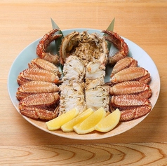 オホーツク産 浜ゆで毛ガニ姿盛り