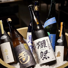 全国各地から選りすぐりの日本酒を多数ご用意!