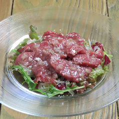 馬刺しカルパッチョ