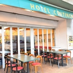 テラス席はペットの同伴が可能です。