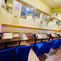 温かみのある心地よい空間♪リラックスできる店内です