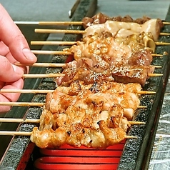 じっくり焼き上げる絶品串焼き◎
