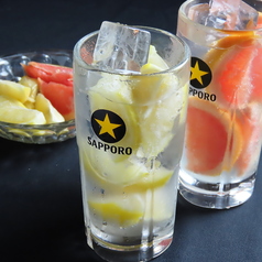 名物！カチ割り生レモンサワー！