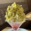 料理メニュー写真 【期間限定】かき氷　ピスタチオ＆ベリー