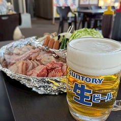 グロリア屋上ビアガーデンのコース写真