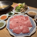 料理メニュー写真&nbsp;神戸牛しゃぶしゃぶ