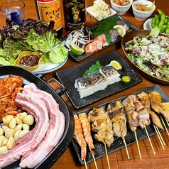 食堂 一休のコース写真