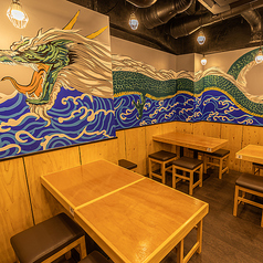 和を感じる自慢の空間は赤ちゃん連れ・お子様連れのお客様でもご安心してご利用頂けます♪ゆったりと静かな空間をご希望のお客様にはテーブル個室もご用意しておりますのでご希望がございましたら、お気軽にお問い合わせください♪