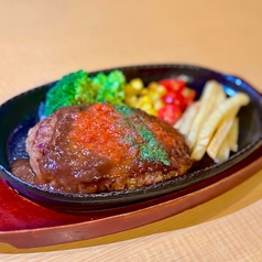 選べる3種のソースのハンバーグ定食