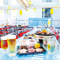 岐阜横丁ビアガーデンの雰囲気1