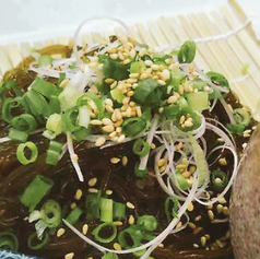 絶品!生もずくつけ麺