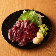 贅沢な馬刺し