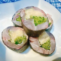 料理メニュー写真&nbsp;入梅いわしガリ巻