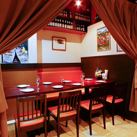 お洒落テーブル席2名様～♪宴会、飲み会、女子会に◎