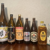 豊富なお酒のラインナップ。お肉をより一層楽しめます