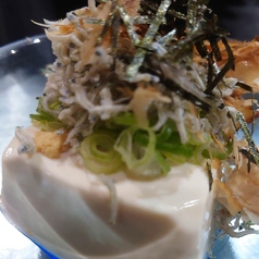 ちりめん冷奴