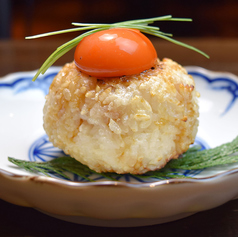 炭火焼きおにぎり 月見