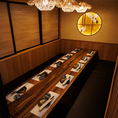 デートや女子会、会社の飲み会、ちょっとしたお祝いにもぴったり。少人数向けの半個室から、大人数で利用できる個室までご用意しています。予約必須の人気席となっておりますので、ご希望の際はお早めにお問い合わせください。