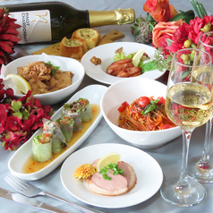 PrivateDining&BarRoom12 ルームのコース写真